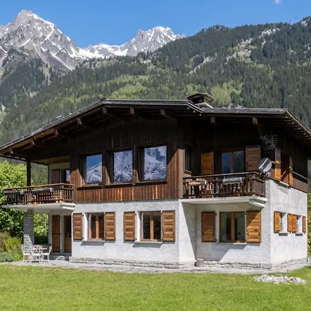 Family With Amazing View On Mont Blanc * Chamonix