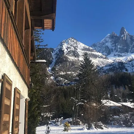 De L'aiguille With View On Mont Blanc شاليه شامونكس